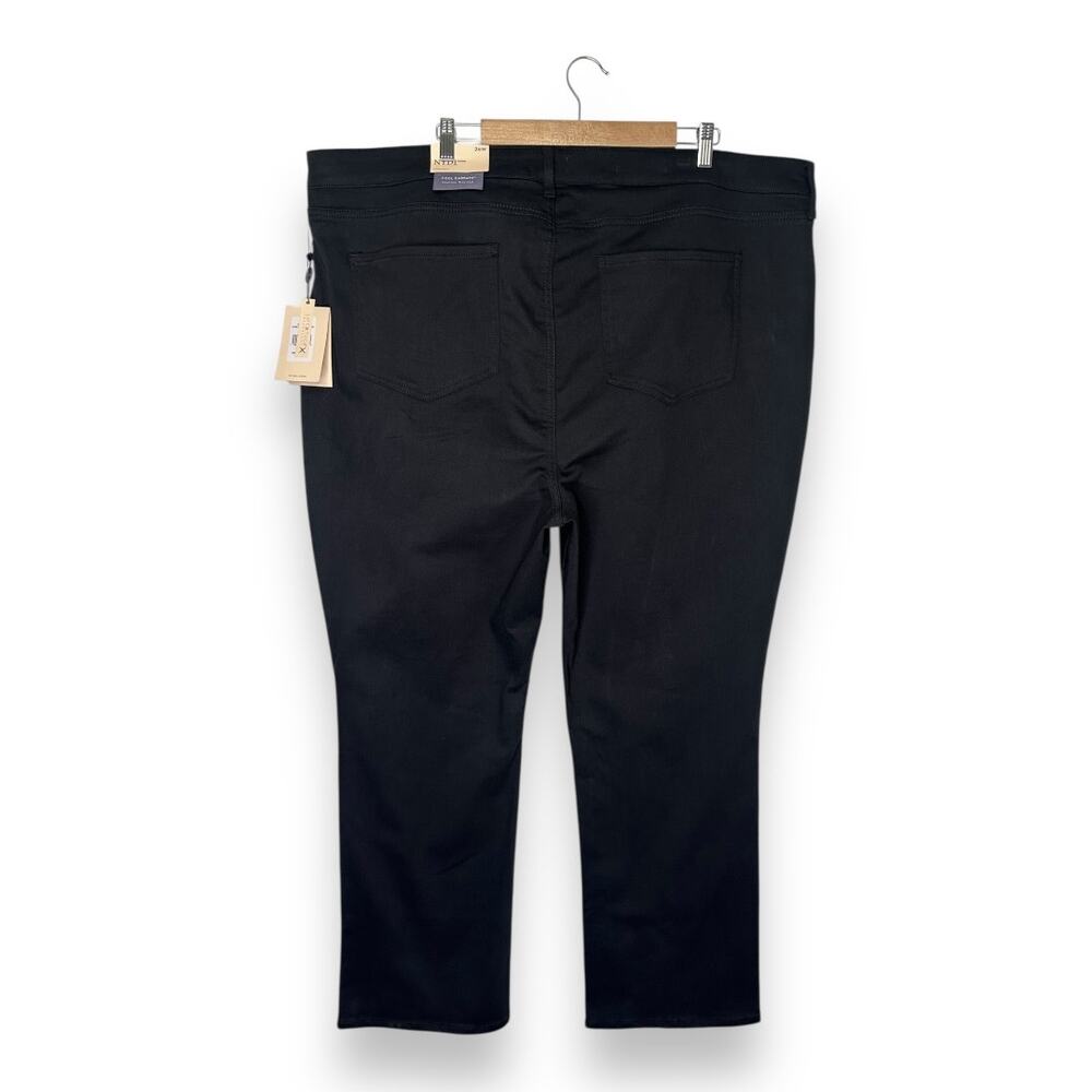 NYDJ NWT Women's Ellison High Rise Straight 31 Inseam Jeans Size 26W Black - Picture 4 of 13